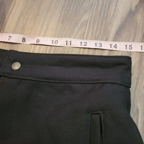 Equinox Mens Snow Pant Size 32R Black High Rise Zip Pocket Outdoors Ski Travel - Picture 8 of 11